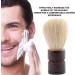 Anggrek Traditional Shaving Brush - Portable Men's Nylon/Bristle Brush for Home & Salon | Premium Wooden Rasier Brush with Shaving Foam & Soap - Buy Online on GoSupps.com