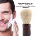 Portable Wooden Handle Shaving Brush for Men - Ideal for Salon Home & Travel | Lotus Wood & Bristle - Buy Online on GoSupps.com