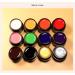 EDishan's New Filling Nail Art Colored Painting Glue - 12 Vibrant Colors of Removable Phototherapy Nail Polish Glue #12 - Buy Online on GoSupps.com