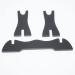 Eforlife 8 Mini Samurai Sword Stand - Black Wood Wakizashi Tanto Blade Holder - Buy Online on GoSupps.com