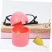 Moluckfu Menstrual Cup Holder - 2PCS Colorful Storage Box for Home Cleaning & Organization | Compact Menstrual Cup Supply Tool - Buy Online on GoSupps.com