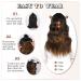 QGZ Clip in Long Wavy Synthetic Hair Extensions - 20 Inch Burgundy Hairpieces for Women - Daily & Party Wear - Buy Online on GoSupps.com