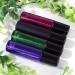 6Pcs 10ml Black Glass Roller Bottles with Metal Roller Ball - for Essential Oils, Aromatherapy, Perfume - Includes Dropper - Buy Online on GoSupps.com