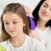 Wild Boar Bristle Hair Brush Set - 2 Pieces (Black & Purple) | Frizz Control Oil Distribution & Fast Drying - Buy Online on GoSupps.com