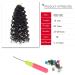 18 Synthetic Deep Twist Crochet Hair Extensions - 5 Packs Natural Black Deep Wave Bohemian Crochet Braids - 18 Inch - Buy Online on GoSupps.com