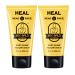 Bee Bald 2-Pack HEAL Post-Shave Healing Balm Immediately Calms & Soothes Damaged Skin, Treats Bumps, Redness, Razor Burn & Other Shaving Related Irritations.