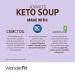 WonderSlim Keto Soup C8 MCT Oil Tortilla - Low Carb, Probiotic, Immune Support (5ct) - Buy Online on GoSupps.com