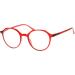 Round Reading Glasses for Men & Women - Lightweight XL Plastic Frame in Red Green & Black - All Diopters Available - Buy Online on GoSupps.com