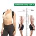 ZCLNYVGJ GUOWGANG Back Corrector Medical Adjustable Back Posture Corrector Shoulder Support Lumbar Back Belt Back Straightener Posture Brace Corset New Health and Relaxation good (Black XL) - Buy Online on GoSupps.com