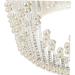 Fashion Headwear Baroque Pearls Headpiece for Women Princess Crowns Rose Gold Headband Wedding Pearl Headband for Wigs Wedding Crown Prom Crown Hair Accessories Bride Wedding Dress 15*15*8.5cm Silver - Buy Online on GoSupps.com