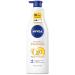 Nivea moisturizing body milk q10 + vitamin C for normal skin (1 x 250 ml) body milk enriched with CO-ENEN ENGEN Q10 & vitamin C body milk for tighter skin 250 ml (1 Pack)