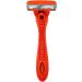 BIC 3 Hybrid Men's Triple-Blade Razors for Men Long Curved Handle for Easy Grip Pack with 1 Handle and 6 Refills - Buy Online on GoSupps.com