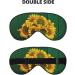 Buy Sunflowers Sleep Mask - Double-Sided Eye Mask Soft & Adjustable for Perfect Sleep & Eye Edema Relief - International Shipping Available - Buy Online on GoSupps.com