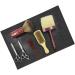 Ipetboom 1pc Non-Slip Hair Cutting Tool Flat Curling Iron Mat Hair Straightener Coffee Mat Silicone Heat Resistant Mat Portable Hair Curler Storage Pad PVC Storage Mat Thicken - Buy Online on GoSupps.com
