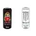 Monster Ultra White 12 & Monster Bad Apple 12 By Shop4less