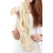 Long Claw Ponytail Hair Extension - 18 Inch Curly Bleach Blonde - Buy Online on GoSupps.com
