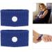Premium Acupressure Wristbands for Nausea Relief - Anti-Nausea Travel Bands (Blue) - Ships Worldwide - Buy Online on GoSupps.com