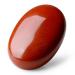 MAIBAOTA 2.4" Red Jasper Healing Crystal Gemstones Pocket Polished Gifts Oval Shape Reiki Spiritual Energy Nature Crystals for Women Men Relief Balancing Stress Divination Meditation