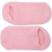 Moisturizing Gel Socks for Pedicure - Softens Feet & Relieves Pain - Unisex Pink - Buy Online on GoSupps.com