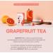 Korean Pink Grapefruit Hibiscus and Green Tea Powdered Iced Tea Hydration Drink Mix 10 Sticks 50g /1.76oz(5g x 10sticks) with Oil Blotting Papers - Buy Online on GoSupps.com