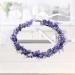 Lurrose Lavender Flower Crown Headpiece with Ribbon for Women - Perfect for Beach Wedding, Birthday Party and Vacation - Buy Online on GoSupps.com
