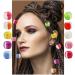 75pcs Falody Large Hole Hair Beads for Braids - 12mm Acrylic Pony Beads for Kids | Multicolor - Buy Online on GoSupps.com