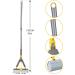 Masthome Sponge Mop with 3 Super Absorbent Refills | Self Squeeze Roller Mop for Floor Cleaning - Ideal for Tile, Marble, and Laminate - Buy Online on GoSupps.com