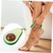 Beavorty 2 STK Massage Globe & Deep Tissue Roller | Portable Foot & Face Massage Tools | Yoga & Body Relaxation | Green Glass Pearls - Buy Online on GoSupps.com