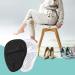 Premium Metatarsal Pads for Women | Silicone Foot Cushion Inserts for Pain Relief - Black & Transparent - Buy Online on GoSupps.com