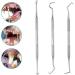 Elionless Pet Tooth Scaler Cleaning Set | 3-Piece Stainless Steel Tartar & Plaque Remover for Dogs & Cats International Shipping Available - Buy Online on GoSupps.com