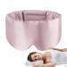 Breathable Eye Sleeping Eye Eye Silk Eye Sleeping Tool with Adjustable Headband Comfortable Eye Soft Sleep Adjustable Eye Pink