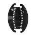 Set of 3 Black 6.5 Inch Interlocking Banana Hair Clips - Stylish Hair Accessories - Buy Online on GoSupps.com