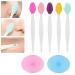 Mini Facial Cleansing Brush Set | Silicone Exfoliating Pore Cleaner for Smooth Skin - Buy Online on GoSupps.com