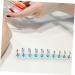 FOMIYES 2 Sets Fake Nails Nail Tools Press on False Nails Holder Nail Display Stand Nail Stands Press on Nail Holder Nail Holder for Painting Nails Base Piece Easel Metal Artificial - Buy Online on GoSupps.com
