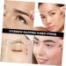Baluue 1box Black Brow Mapping Wire Ruler Makeup Tool Eyebrow Drawing Auxiliary Tool Wire Ink 6x4.5cm Black - Buy Online on GoSupps.com