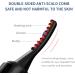 Fulenyi Lash Curler Heat Electric Lash Curler with Comb 4 Temperature Settings Lash Curler Double-Sided Anti-Scald Eye Makeup Tools for Women Girls Black - Buy Online on GoSupps.com