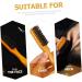 Minkissy Bartkamm Wooden Beard Brush & Boot Care Supplies | Shiny Hairbrush & Travel Cosmetics Brush for Men - Buy Online on GoSupps.com