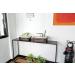 Dahey Toilet Tank Paper Basket Organizer- 2 Pack Wooden Storage Bins for Bathroom and Closet with Handles and Washable Liner - Buy Online on GoSupps.com