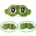 Apanphy 3D Frog Eye Mask - Funny Novelty Cartoon Eyeshade for Sleep and Travel (Green) - Buy Online on GoSupps.com