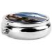 Mt. Fuji Early Spring Round Pill Box - 3 Compartment Organizer for Travel | Portable Pill Box for International Shipping - Buy Online on GoSupps.com