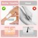 Bande de Cire Epilation 600 Pi ces Bande de Cire pilatoire Papier Non-Tiss s Chaude et p te Sucre pilation pour L' pilation du Corps Jambes et Visage - Buy Online on GoSupps.com