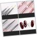 FOMIYES 6 Sets Nail Art Tips Builder Brush Nail Brushes for Nail Art Nail Drawing Pen Colored Drawing Tool for Manicure Nail Art Liner Drawing Brushes Nail Pen Poly Pink Painted Pull Pen - Buy Online on GoSupps.com