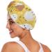 Cute Chick Yellow Hair Towel 2 Pack - Super Absorbent Quick Dry Hair Turbans for Women & Girls | Stylish & Functional Hair Drying Solution - Buy Online on GoSupps.com