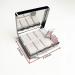 Vintage Poison Caution 7 Days Pill Organizer - Chromed Silver Rectangle Box with Mirror & 8 Compartments - International Shipping Available - Buy Online on GoSupps.com