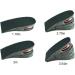 Adjustable Black Height Increase Insoles - Air Cushion Elevator Inserts for Men & Women - 2.75" Lift Shoe Pads - Buy Online on GoSupps.com