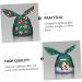 KOMBIUDA Christmas Pouches 100pcs Christmas Wrapping Bag Candy Bags Small Christmas Bags Festive Packing Bags Nougat 22.5x13.5x0.2cm Green - Buy Online on GoSupps.com