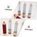 PartyKindom Lot De 20 Tubes De Brillant L vres Vides Et Rechargeables Taille Mini Plastique Transparent Et Rouge Pour Diy Maquillage Usage D butant Recharges Cosm tiques - Buy Online on GoSupps.com