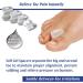 Pedifix Visco-Gel Toe Spacers - Large | Comfortable Toe Separators - Buy Online on GoSupps.com