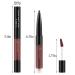 2 In 1 Matte Lip Gloss & Lip Liner - Waterproof Highly Pigmented Quick Drying Dual-Ended Lip Sticks #009 - International Shipping Available - Buy Online on GoSupps.com