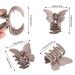 6PCS Small Butterfly Hair Claw Clips - Strong Hold for Thick Hair - Blue, Black, White, Brown, Fan, Coffee - Buy Online on GoSupps.com
